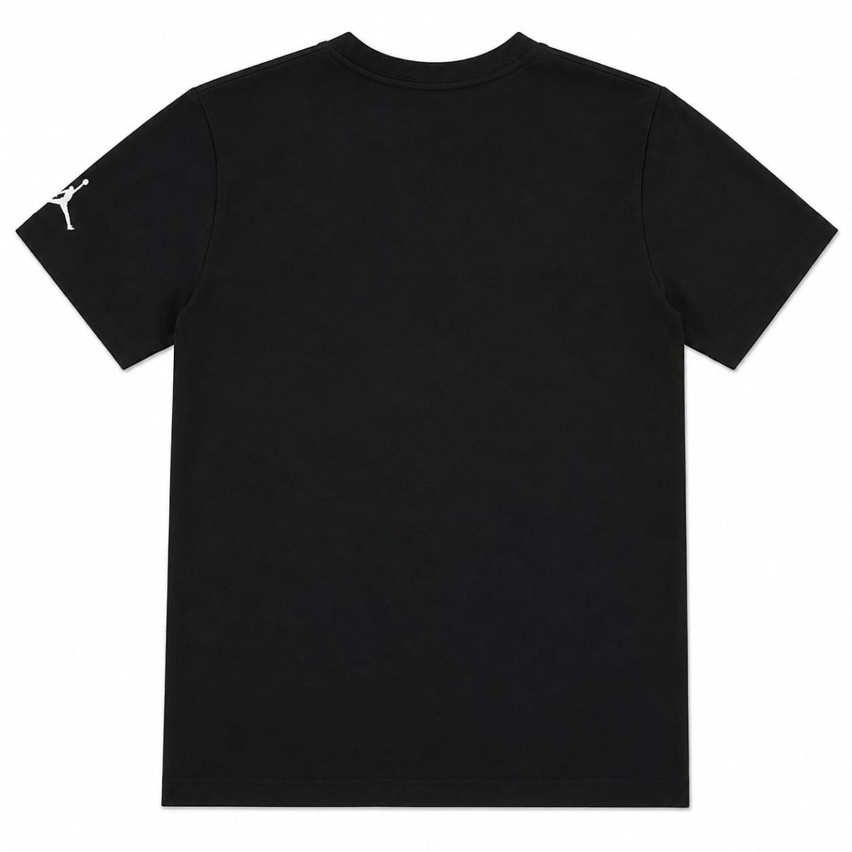 Polera Negra Con Logo Frontal 23 Blanco - Imagen 2