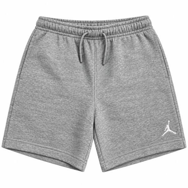 Short Bermuda Gris Con Logo Jumpmann Blanco