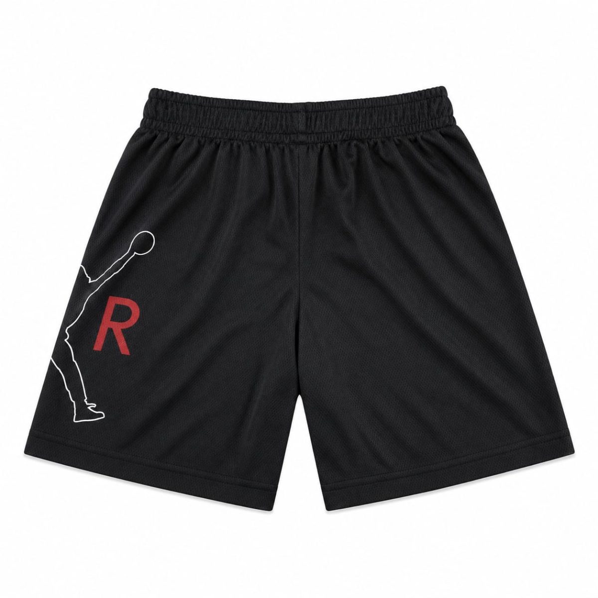 Short Negro Con Logo Lateral - Imagen 2