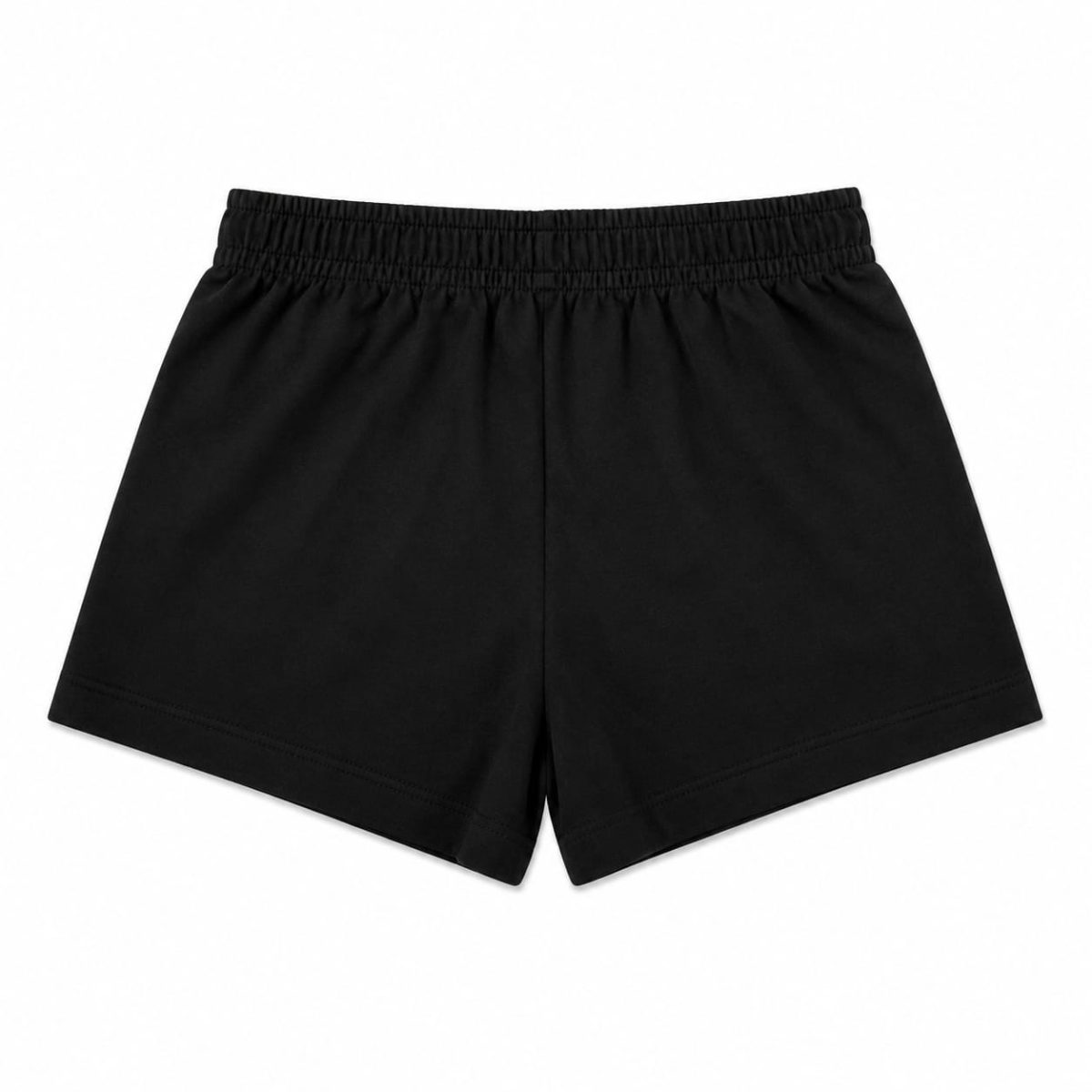 Short Negro Con Logo Lateral Blanco - Imagen 2