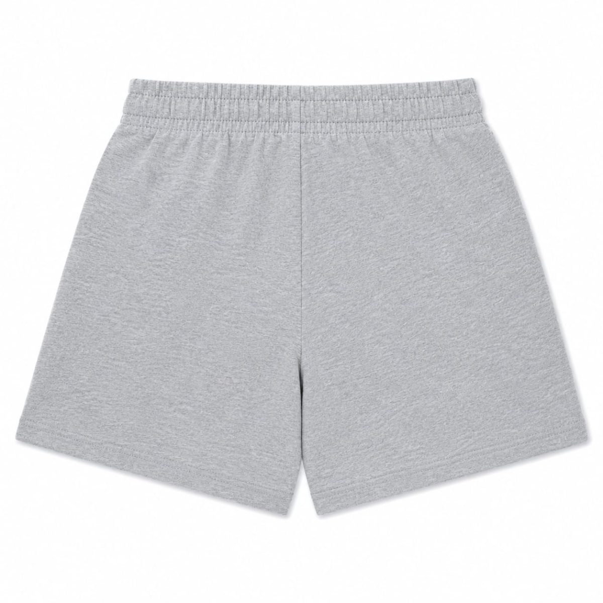 Short Gris Con Logo Lateral Blanco - Imagen 2