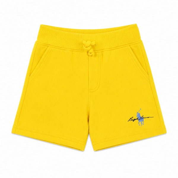 Short Amarillo De Cintura Ajustable