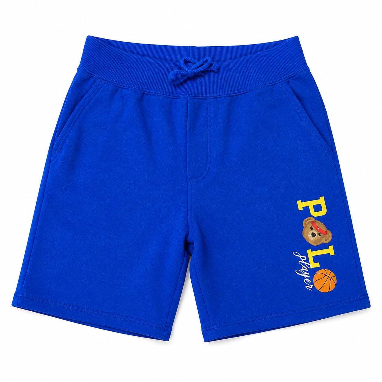 Short Polo Ralph Lauren Short Azul Con Logo Lateral - Imagen 1