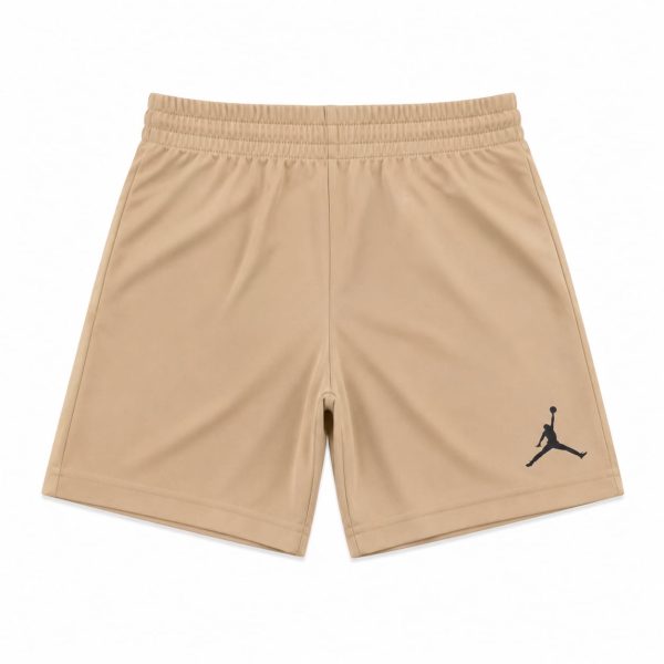 Short Deportivo Beige logo Negro