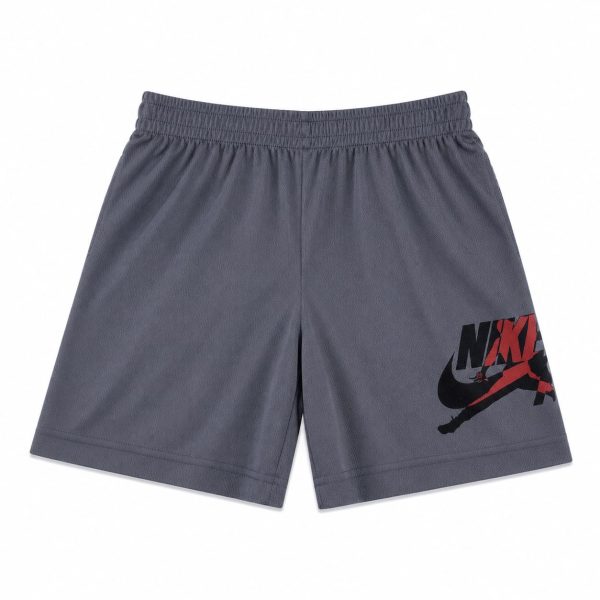 Short Gris Deportivo Silueta Jumpman